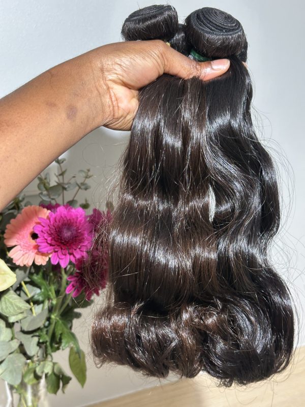 Premium raw hair bundles