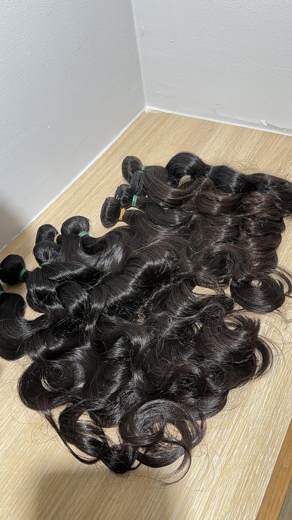 Premium raw hair bundles