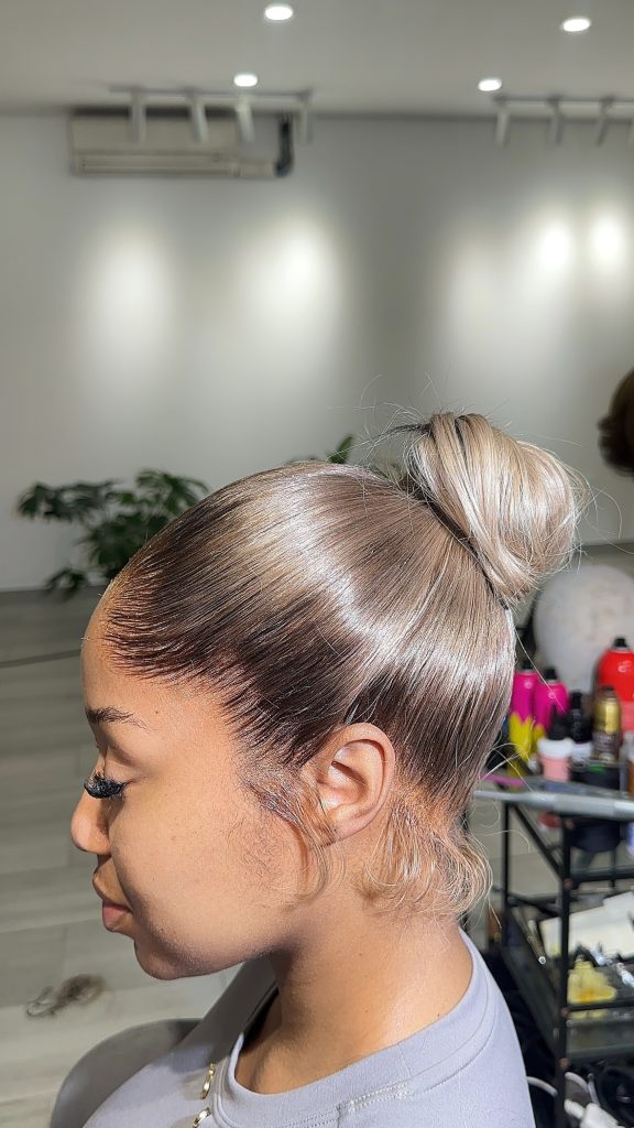 Double Frontal Ponytail